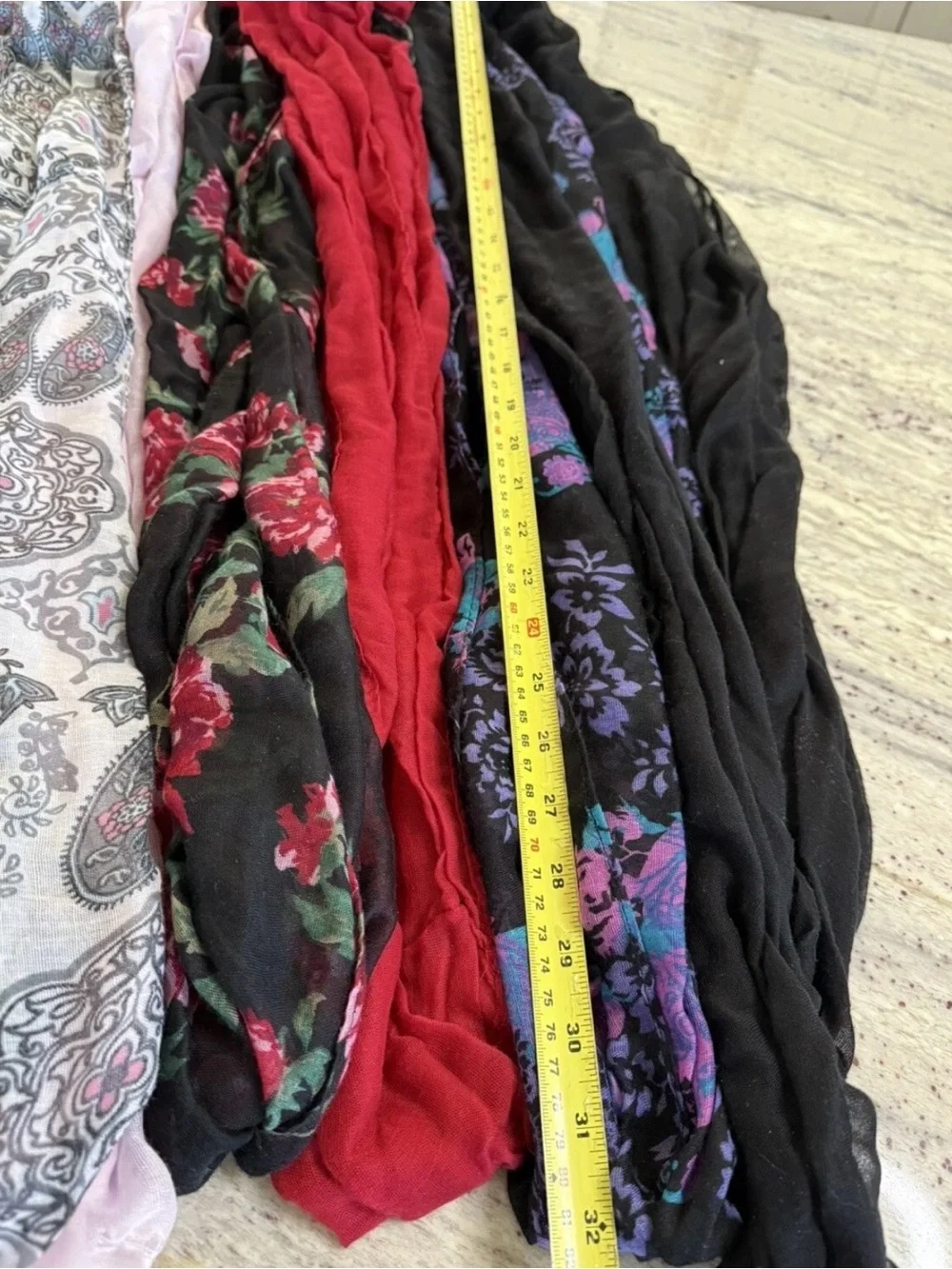 Assorted Women’s Lightweight Fashion Scarves - Multi Color 8